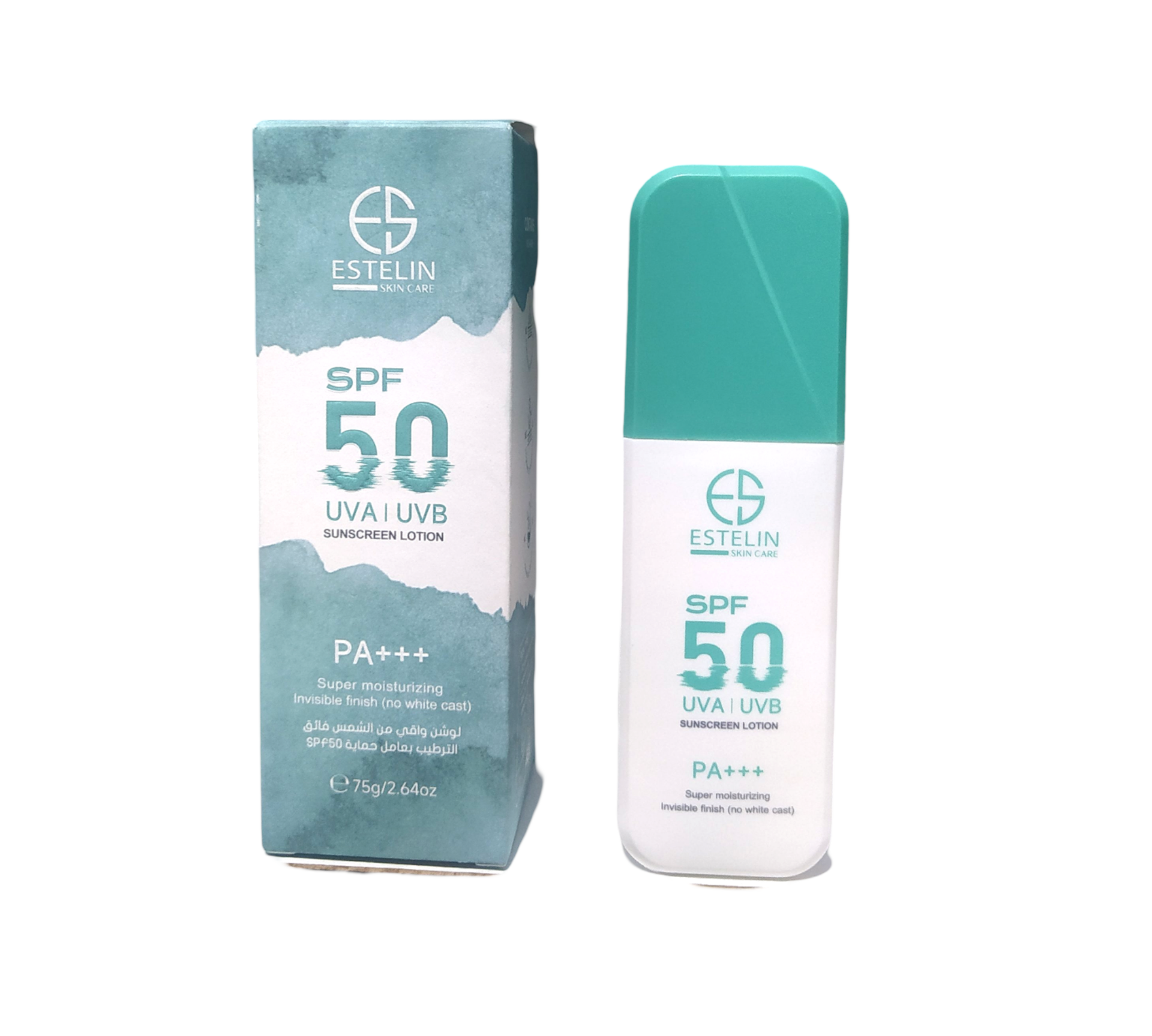 لوسیون ضد آفتاب مرطوب کننده قوی استلین Spf50 (سبز)