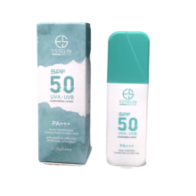 لوسیون ضد آفتاب مرطوب کننده قوی استلین Spf50 (سبز)