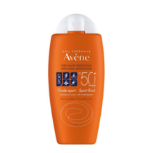 کرم ضد آفتاب همراه با خنک کننده پوست مدل فلوئید اسپرت اون ا Avene Fluid Sport 50 Plus