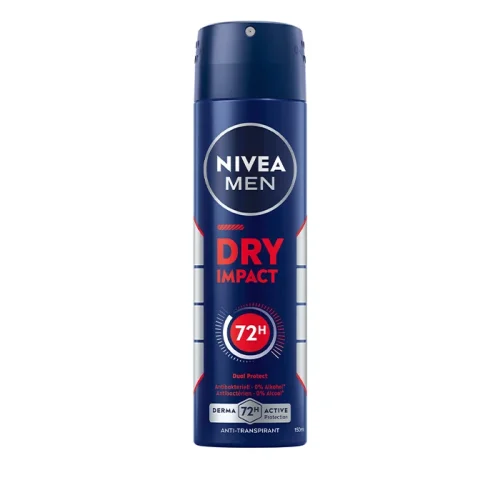 nivea 72h men spray dry impact