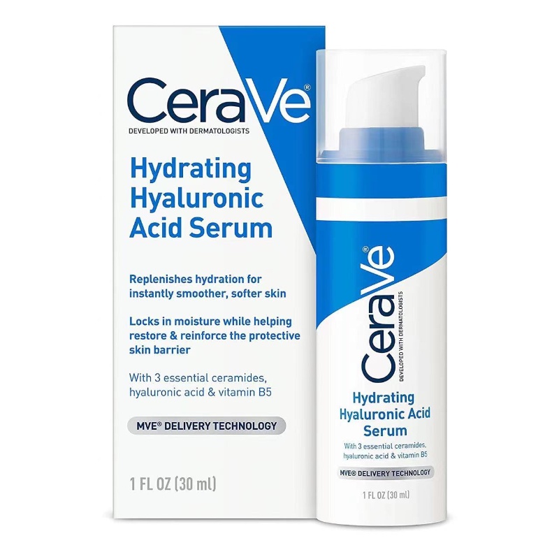 سرم آبرسان هیالورونیک اسید سراوی CeraVe