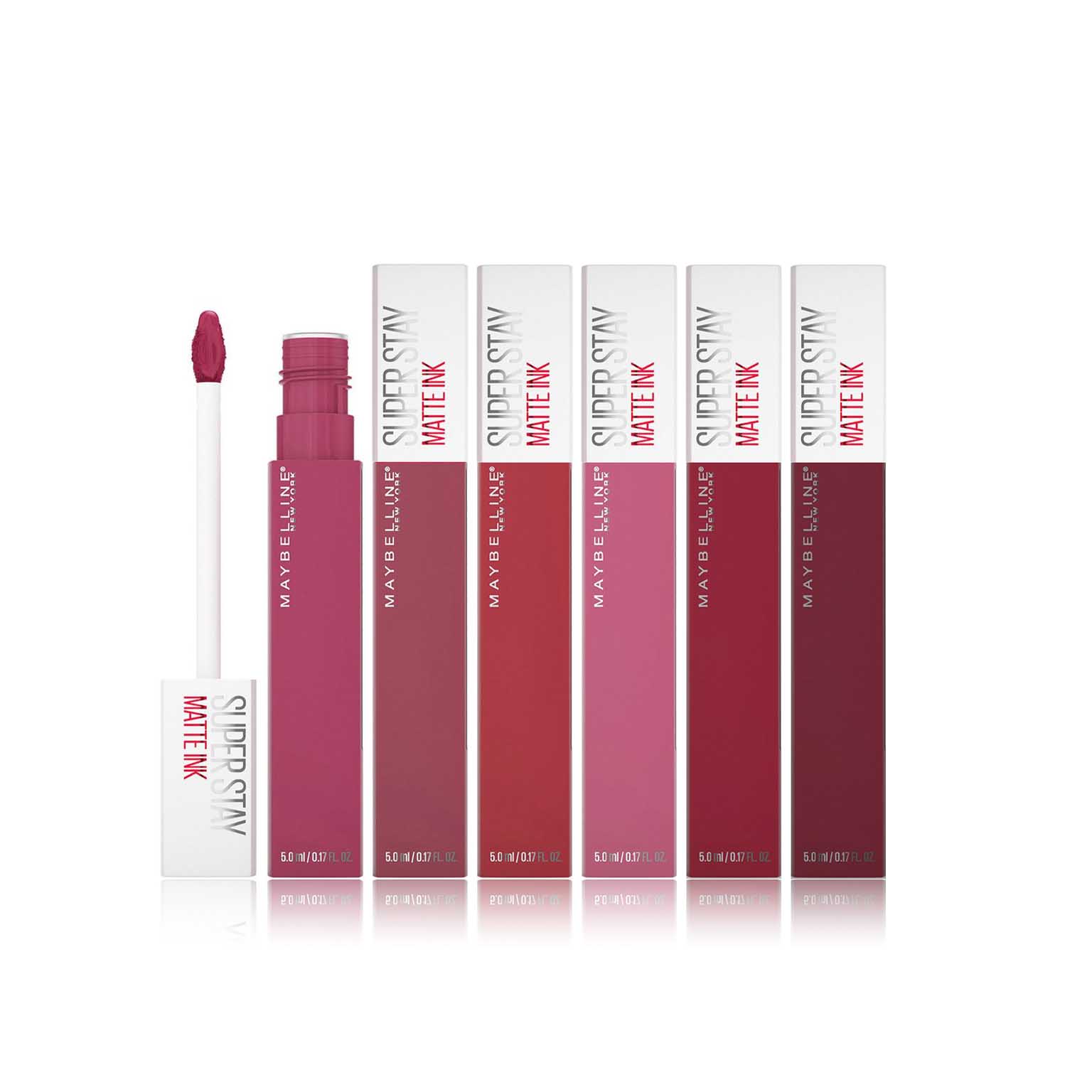 6 عدد رژمایع MAYBELLINE